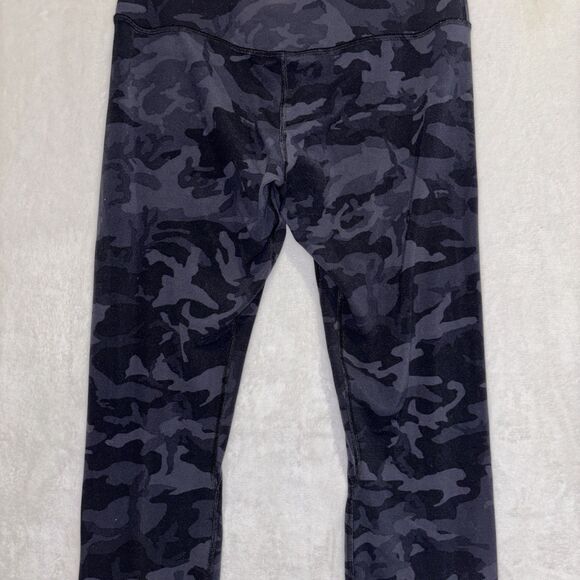 Lululemon Align Leggings Size 8 Incognito Camo Multi Grey Nulu High Rise Pants - Picture 7 of 12